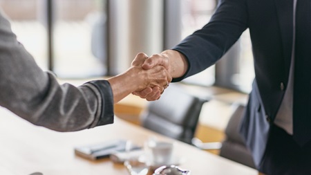 team having a meeting